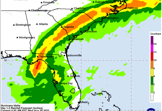 Hurricane Idalia slams Florida