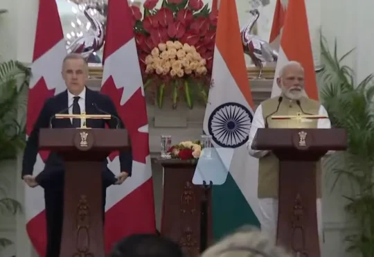 Carney announces ambitious Canada-India partnership as high‑level visit continues