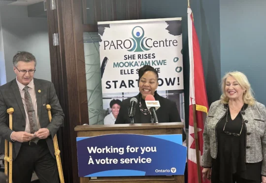 Ontario investing $1.24 million to support PARO Centre for Women’s Enterprise