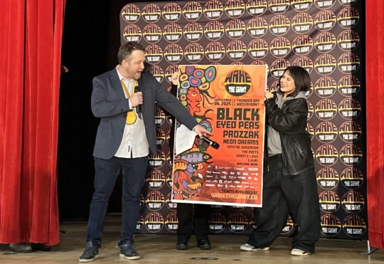 Black Eyed Peas headlining Wake the Giant Music Festival
