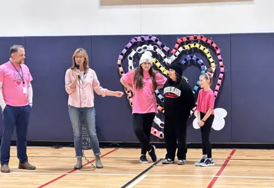 Schools celebrating kindness and anti-bullying on Pink Shirt Day