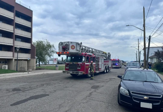 Franklin Street fire leaves home with damage