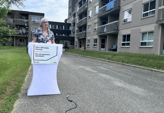 Federal government providing funding for affordable homes in the region