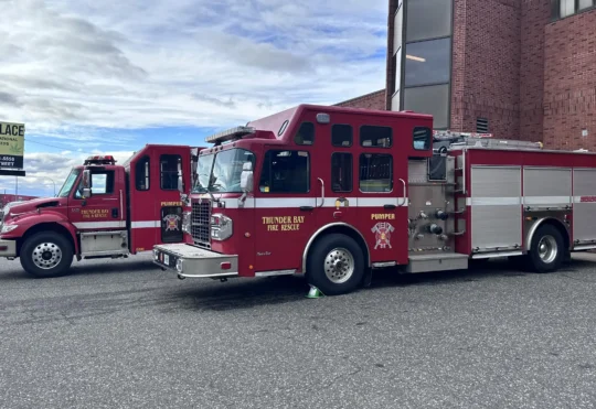 Thunder Bay Fire Rescue responds to 2 weekend fires