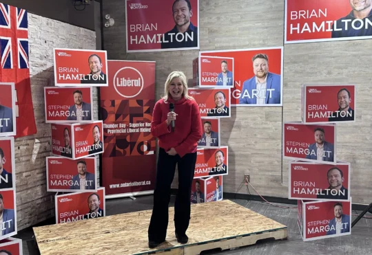 Bonnie Crombie promises healthcare, housing, affordability improvements in visit to northwestern Ontario