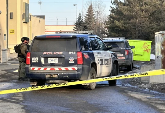 Man struck by projectile in Thunder Centre incident