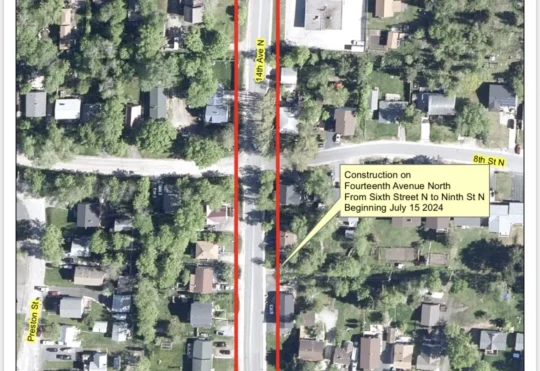 Road and sidewalk improvements coming to Fourteenth Avenue North