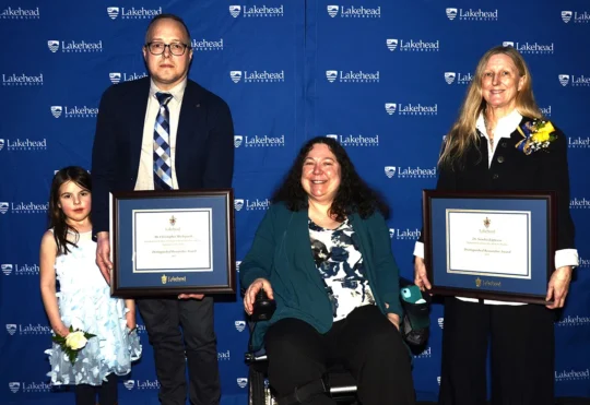 Researchers recognized at Lakehead University’s Research and Innovation Week