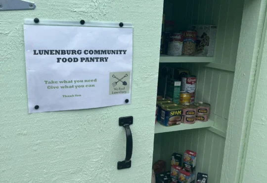 We Feed Lunenburg opens new 24 hour pantry