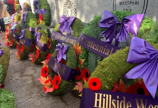 Nova Scotians gather to honour veterans on Remembrance Day