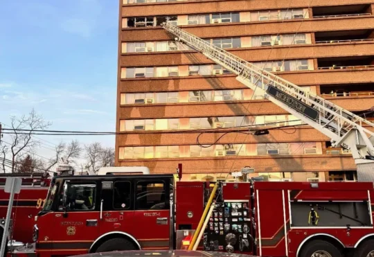 Fire at high rise apartment in Moncton