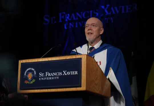 St. FX celebrates cartoonist Bruce MacKinnon with honorary degree
