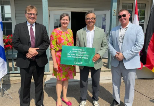 Ottawa announces funding for German clean energy alliance
