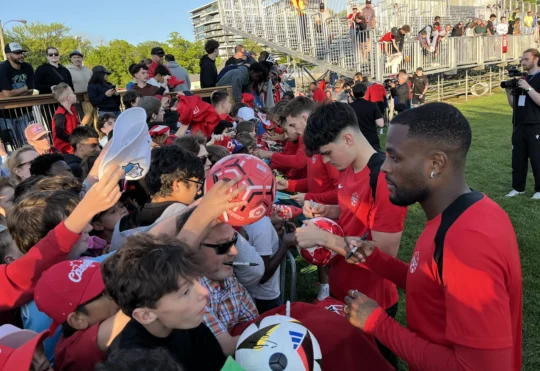 Canadian Men’s National Team draws thousands to Halifax practice