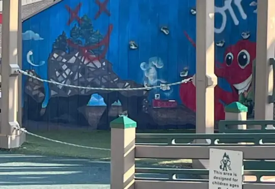 Man arrested in connection with Riverview Park vandalism