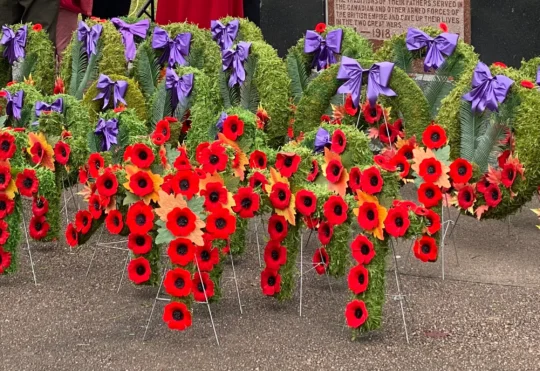 Remembrance Day ceremonies in Greater Moncton and surrounding areas