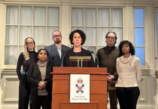 NDP says all parties must work to tackle tariff threats in the legislature