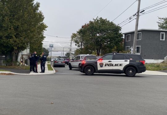 Heavy police presence shuts down Saint John street