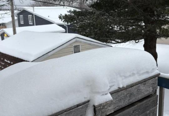 Snowfall to continue into Monday night