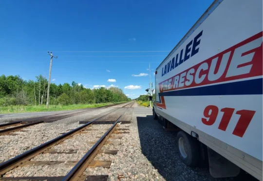 Train derails west of Fort Frances