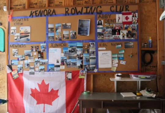 Kenora Rowing Club hosts party to celebrate Abby Dent