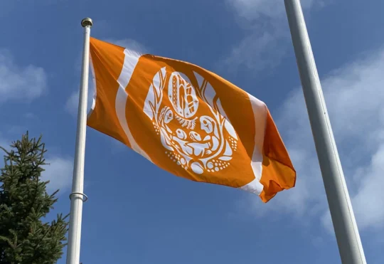 Survivors’ flag raised in Fort Frances