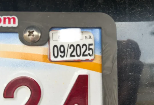 N.B. government planning elimination of vehicle registration stickers