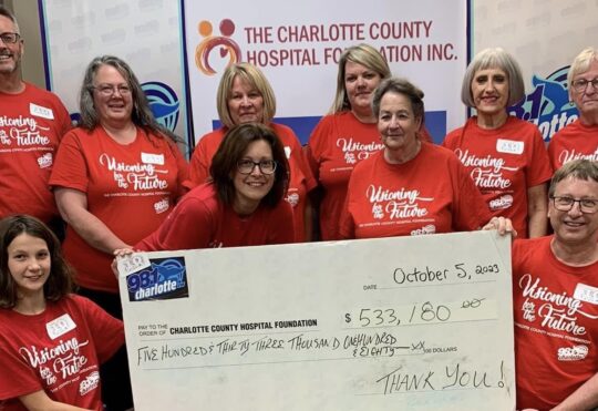 Radiothon raises record $533K for Charlotte County Hospital
