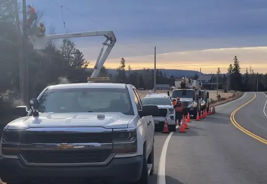 Power restoration continues in N.B.
