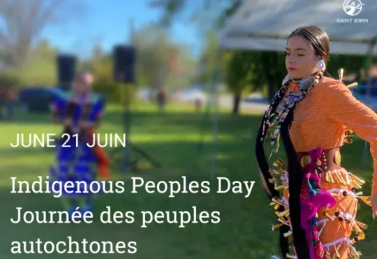 Saint John to mark National Indigenous Peoples Day