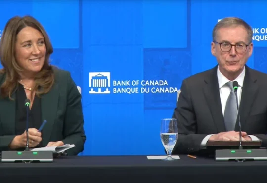 Bank of Canada holds 2.25% key interest rate, outlook modest