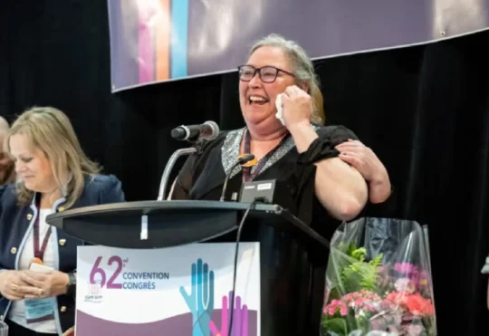 CUPE NB names Iris Lloyd as next president