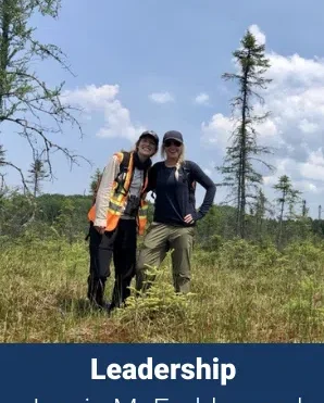 Two LRCA employees honoured by Invasive Species Center