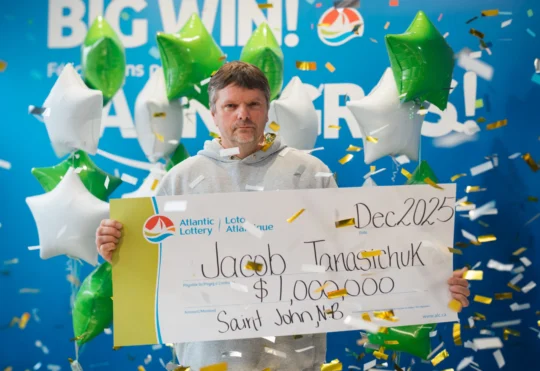 Saint John man a new millionaire