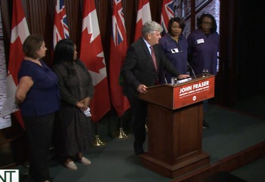 Fraser continues to lobby for changes to WSIB