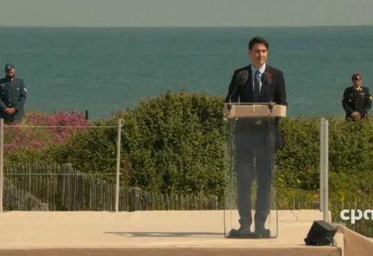 Trudeau attends D-Day ceremony at Juno Beach