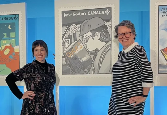 New postal stamp showcases Nova Scotian graphic novelist