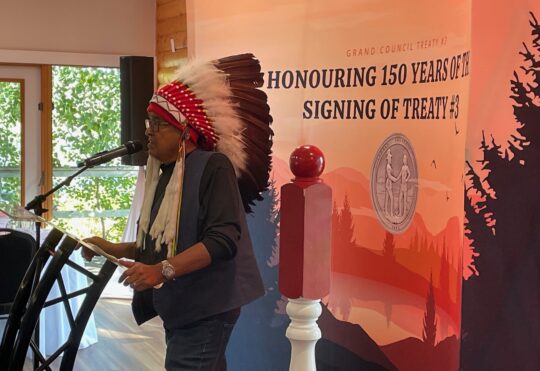 Final ceremony for 150th anniversary of Treaty #3
