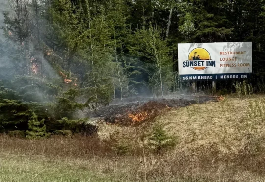 Seven new wildfires confirmed in Ontario’s northwest, 54 now active