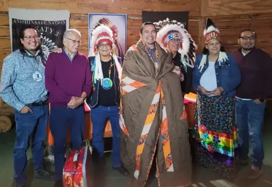 Kinew’s victory celebrated in Onigaming