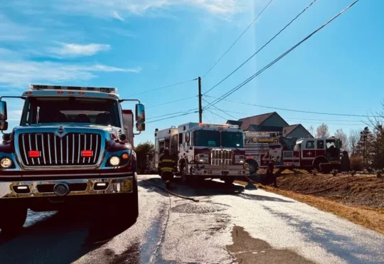 Fire damages home in Quispamsis