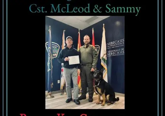 Kennebecasis Regional Police Force adds police service dog