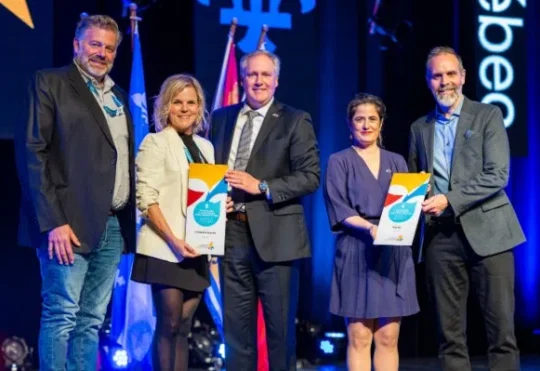 La Pays de la Sagouine receives Innovation award