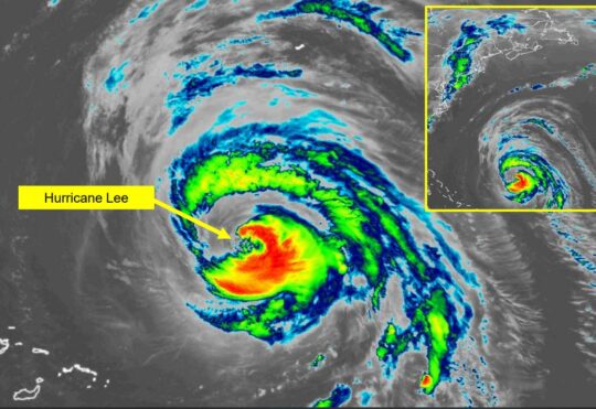Slow-Moving Hurricane Lee to Impact Maritimes with Wind and Rain
