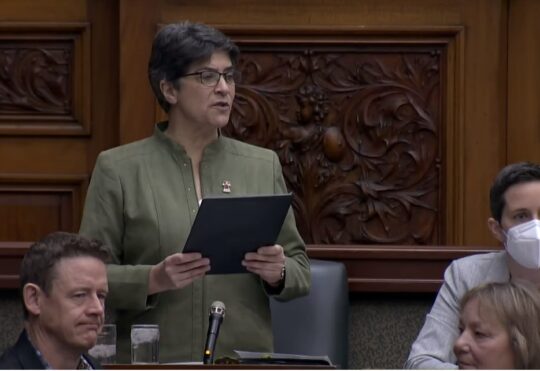 Vaugeois sets priorities for fall session