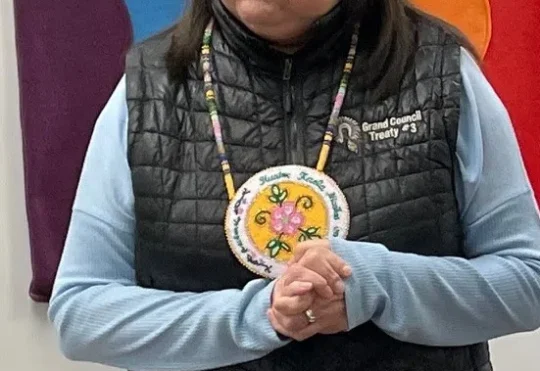 Cobiness reelected a chief of Niisaachewan