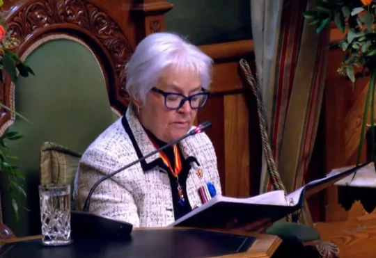 61st legislature resumes with throne speech on priorities