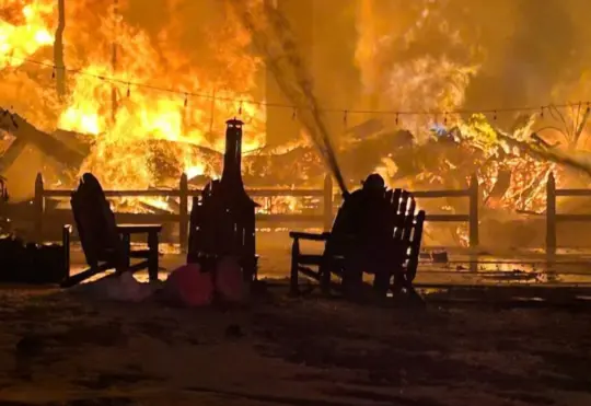 Fire claims Historic Lutsen Lodge