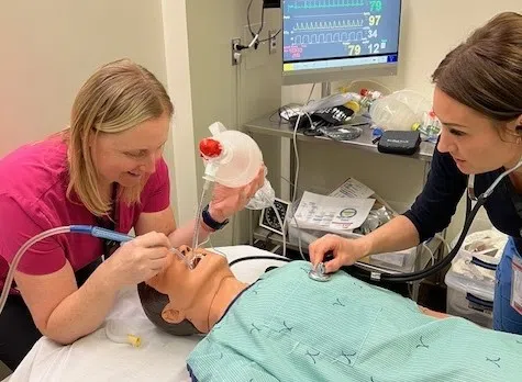 Hospital receives funding for new training mannequin