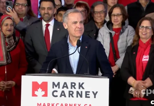 New poll shows Liberals in the lead if Carney is selected as leader